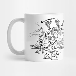 Tusken Raiders Line Mug